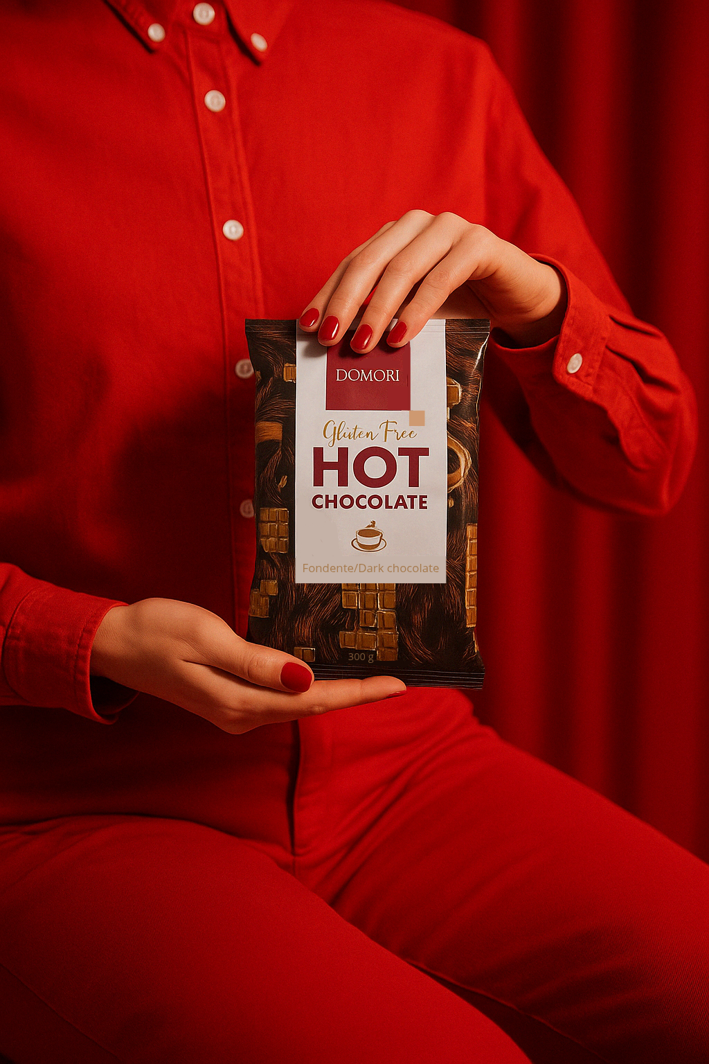 Dark chocolate drink